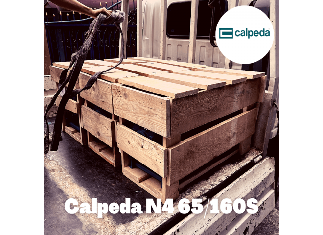 งานจัดส่งปั๊มนํ้าหอยโข่ง Calpeda รุ่น N4 65/160S