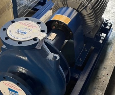 จัดส่งปั๊มนํ้าชนยอย EBARA รุ่น GS 100-315 ให้กับลูกค้า จ.ลำพูน